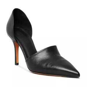 Vince Claire Pointed Toe D'Orsay Pumps – Beige Leather, Size 9